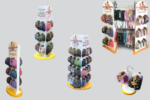 Slipfree Merchandising Stand Range